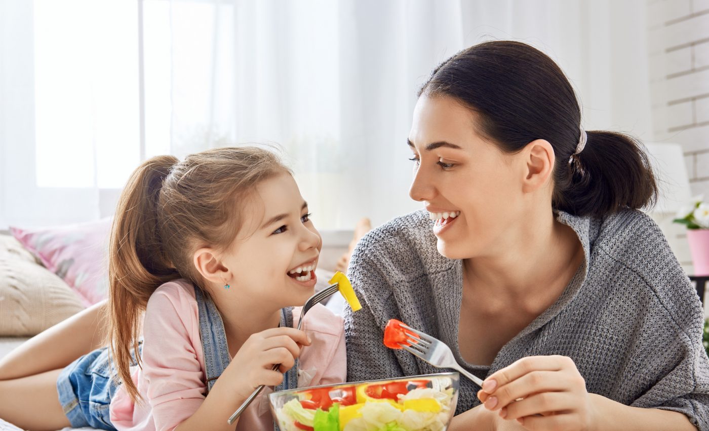 Repetition makes a difference when teaching kids healthy eating habits