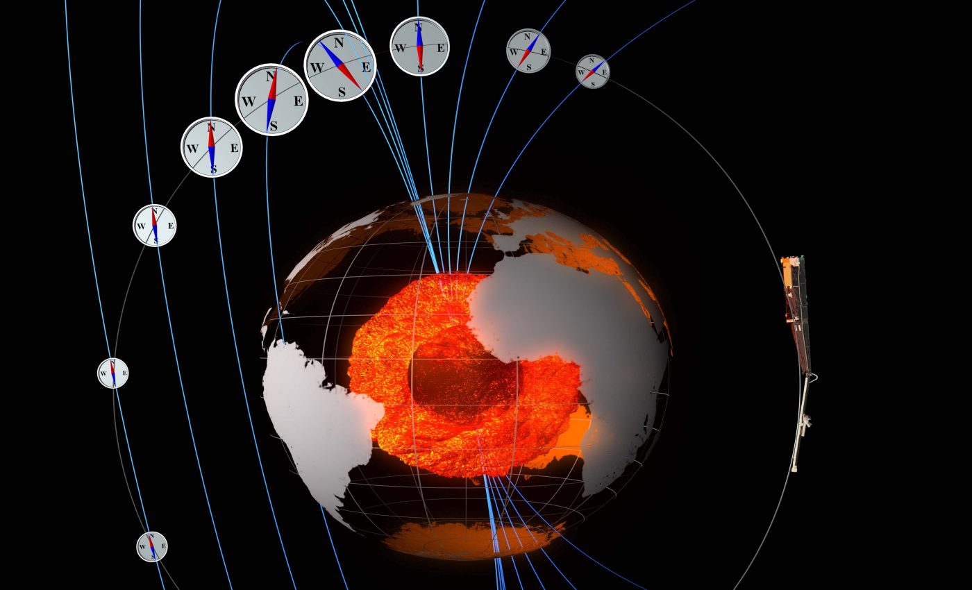 What is driving the movement of Earth’s magnetic north?