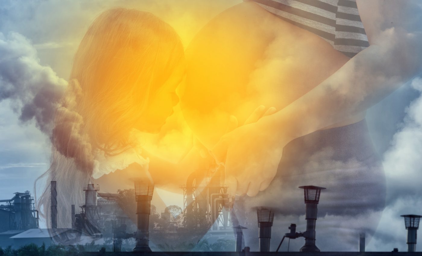 Boys exposed to air pollution in the womb may have poorer thinking skills