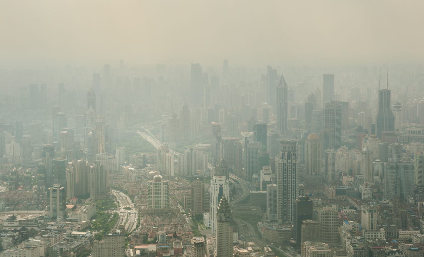 Briefly visiting a city with heavy air pollution can cause breathing issues