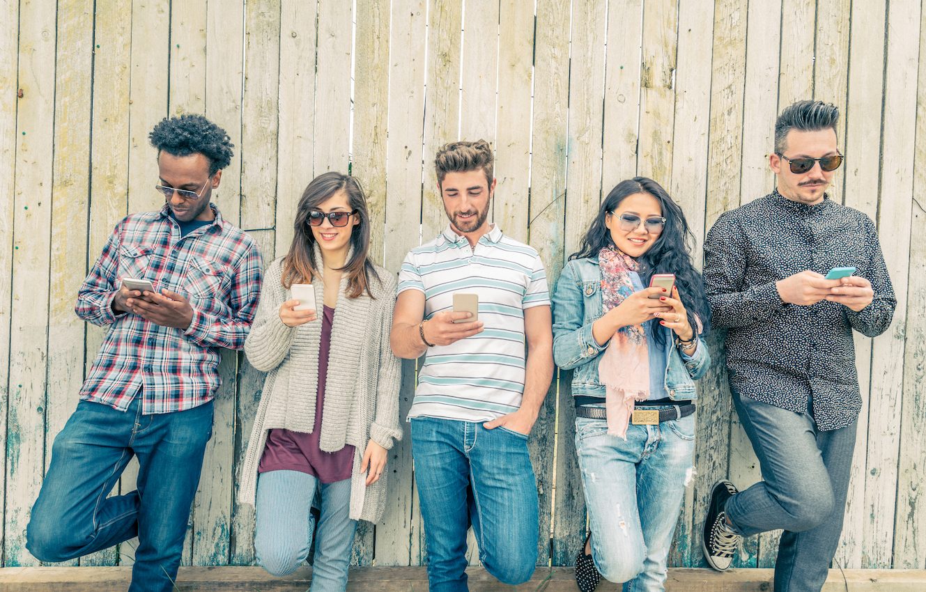 Looking down at your phone can cause bony spikes to grow on the skull