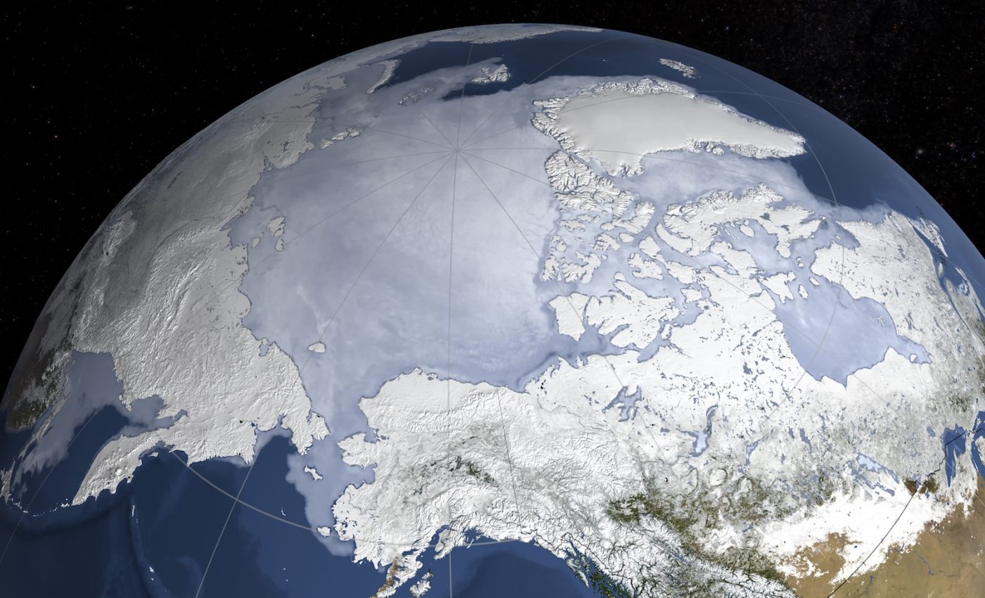 The north pole is moving at a dangerous pace