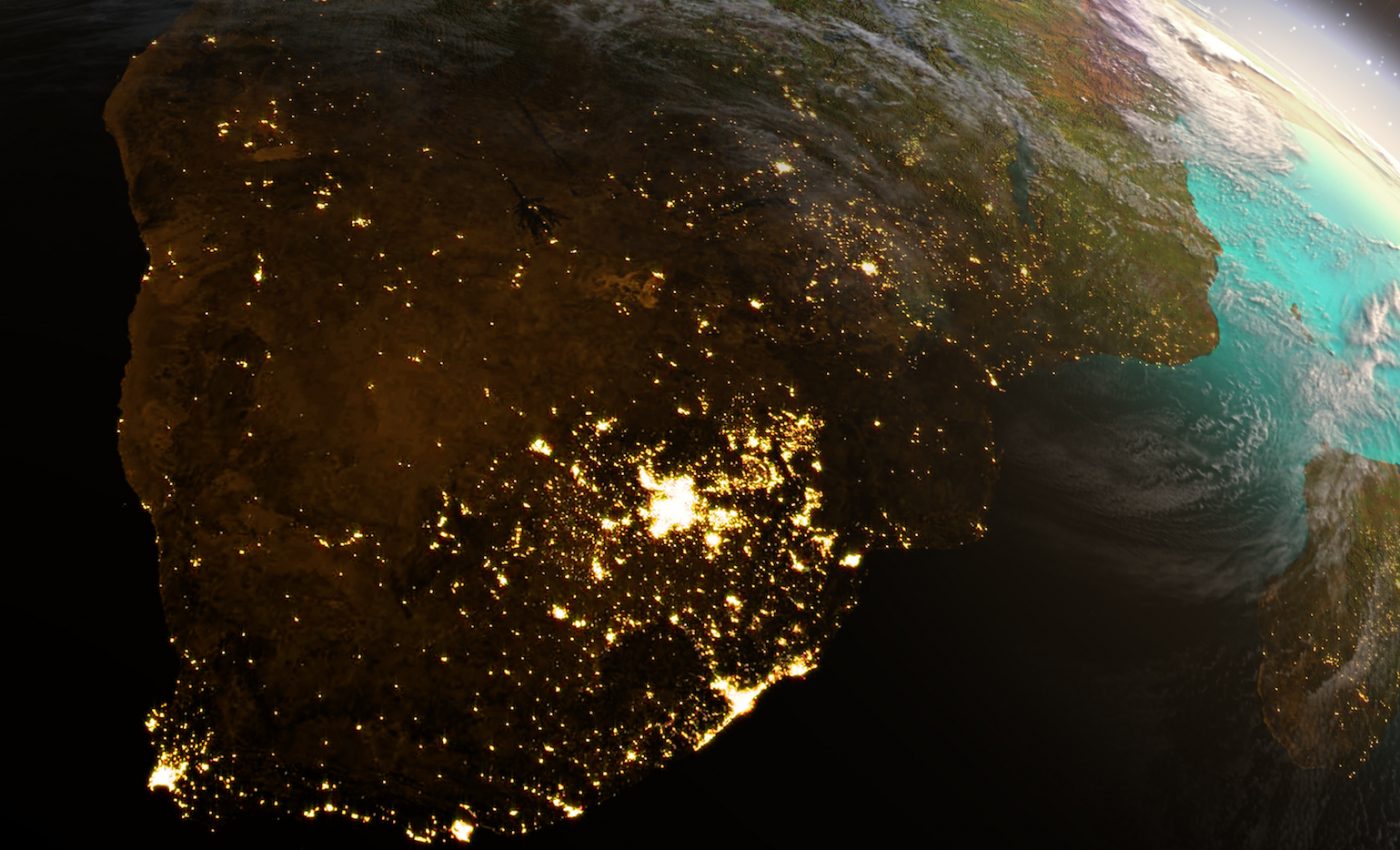 Experts use nighttime satellite images to map electricity access in Africa