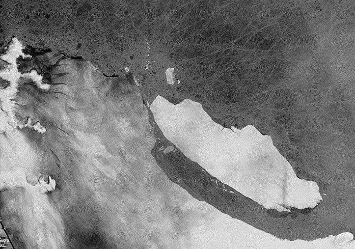 Two years later, the world’s largest iceberg is drifting north mostly intact