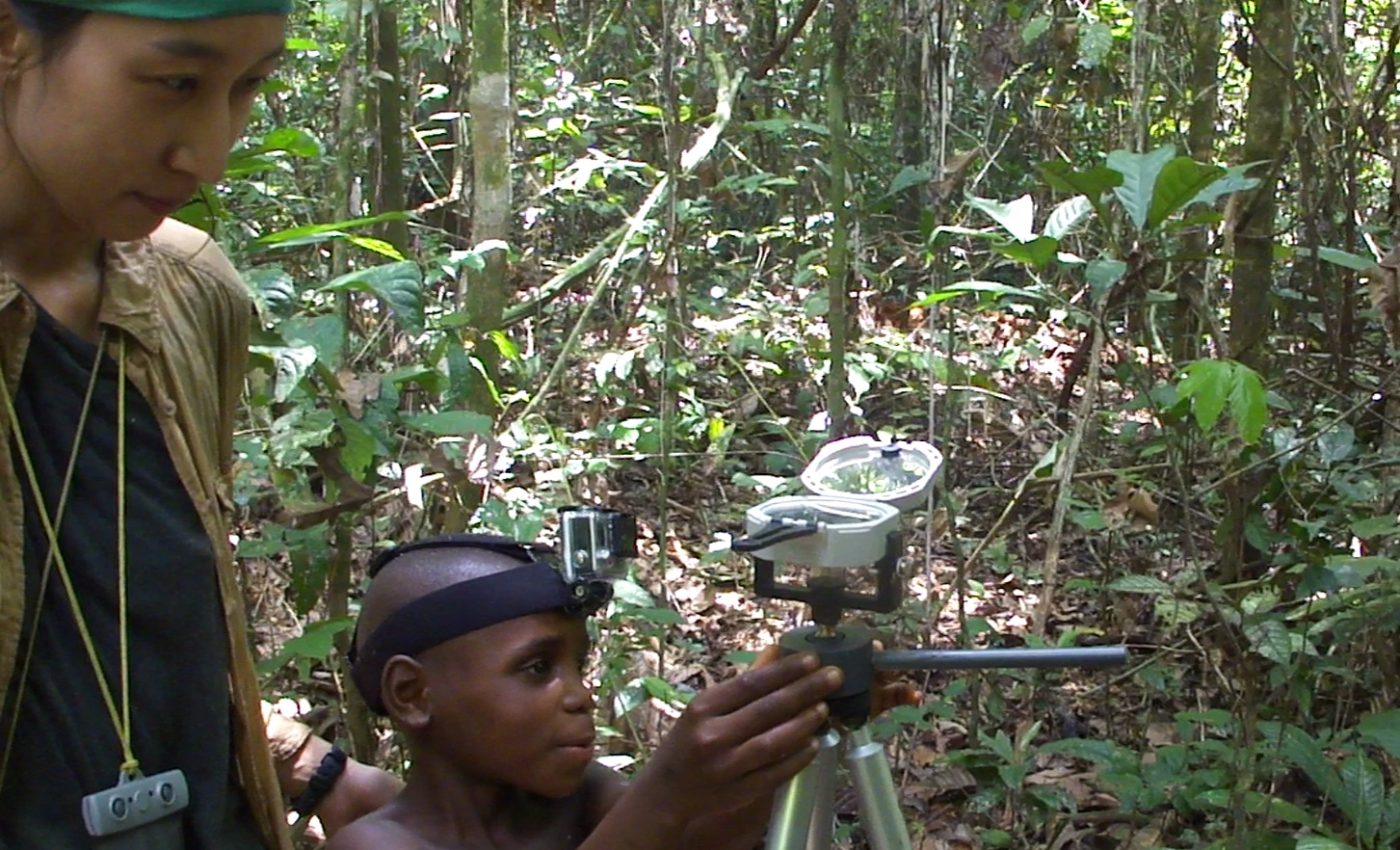 Navigation skills develop early on among rainforest hunter-gatherers
