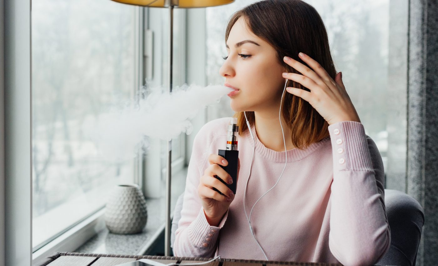 Vaping just one time damages blood vessels and vascular function