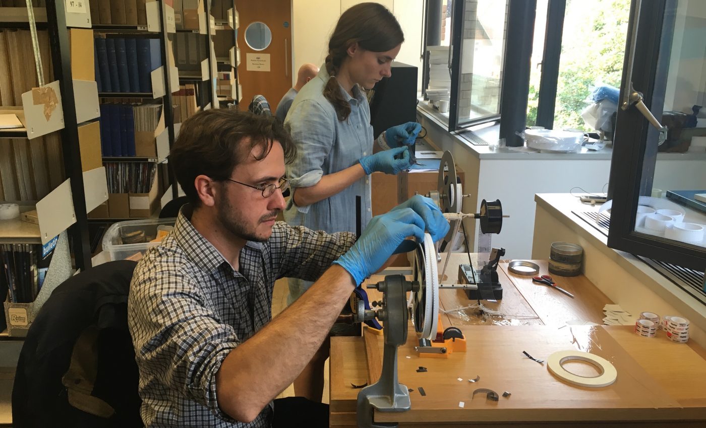 Vintage Antarctic radar film shows ice shelf is melting faster than realized