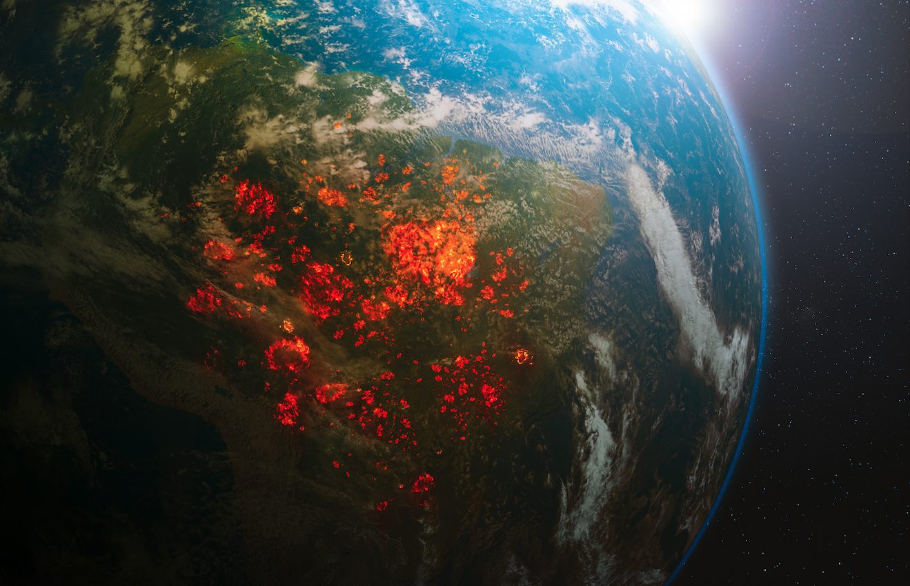 Satellites help monitor Amazon fires and air quality from space