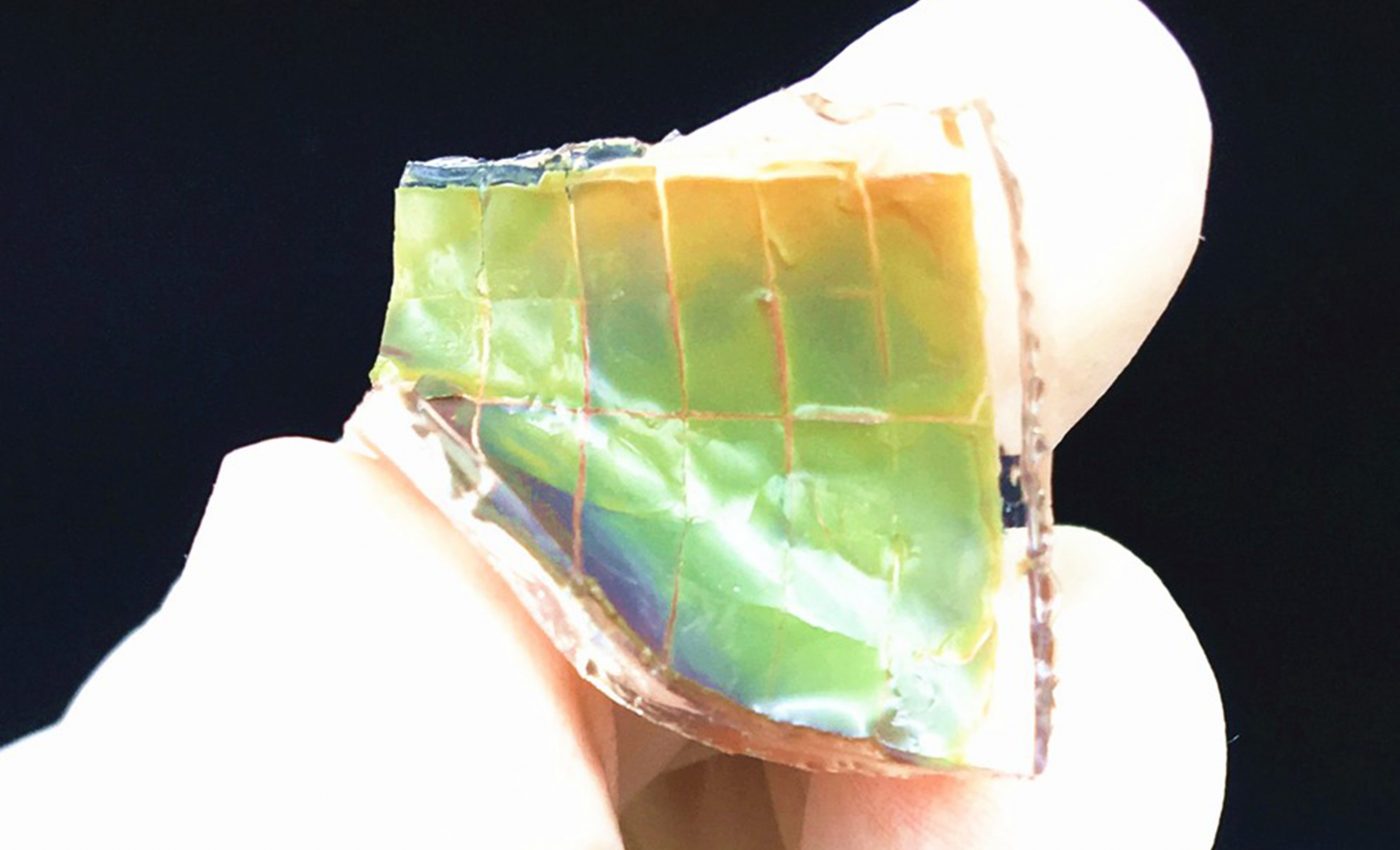 Flexible ‘smart skin’ was inspired by chameleons