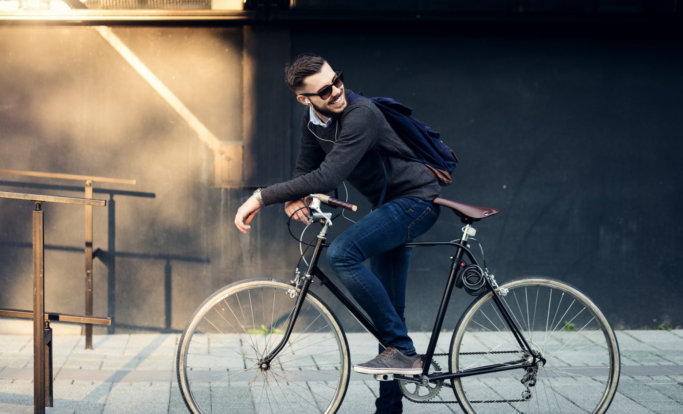 Over 20 percent of adult bike riders weren’t wearing a helmet during a crash