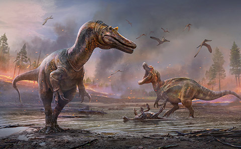 Two new predatory dinosaurs found on the Isle of Wight