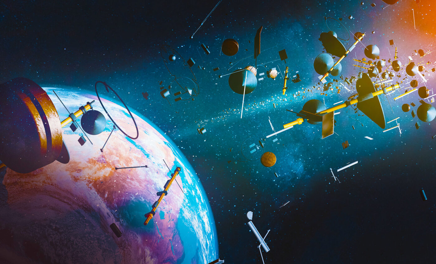 Future space exploration could be shut down by orbiting space debris
