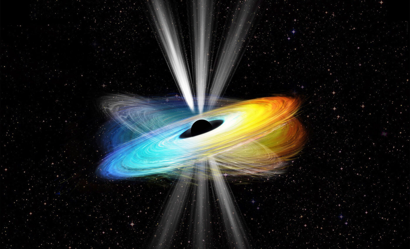 First direct proof that monster black hole is spinning