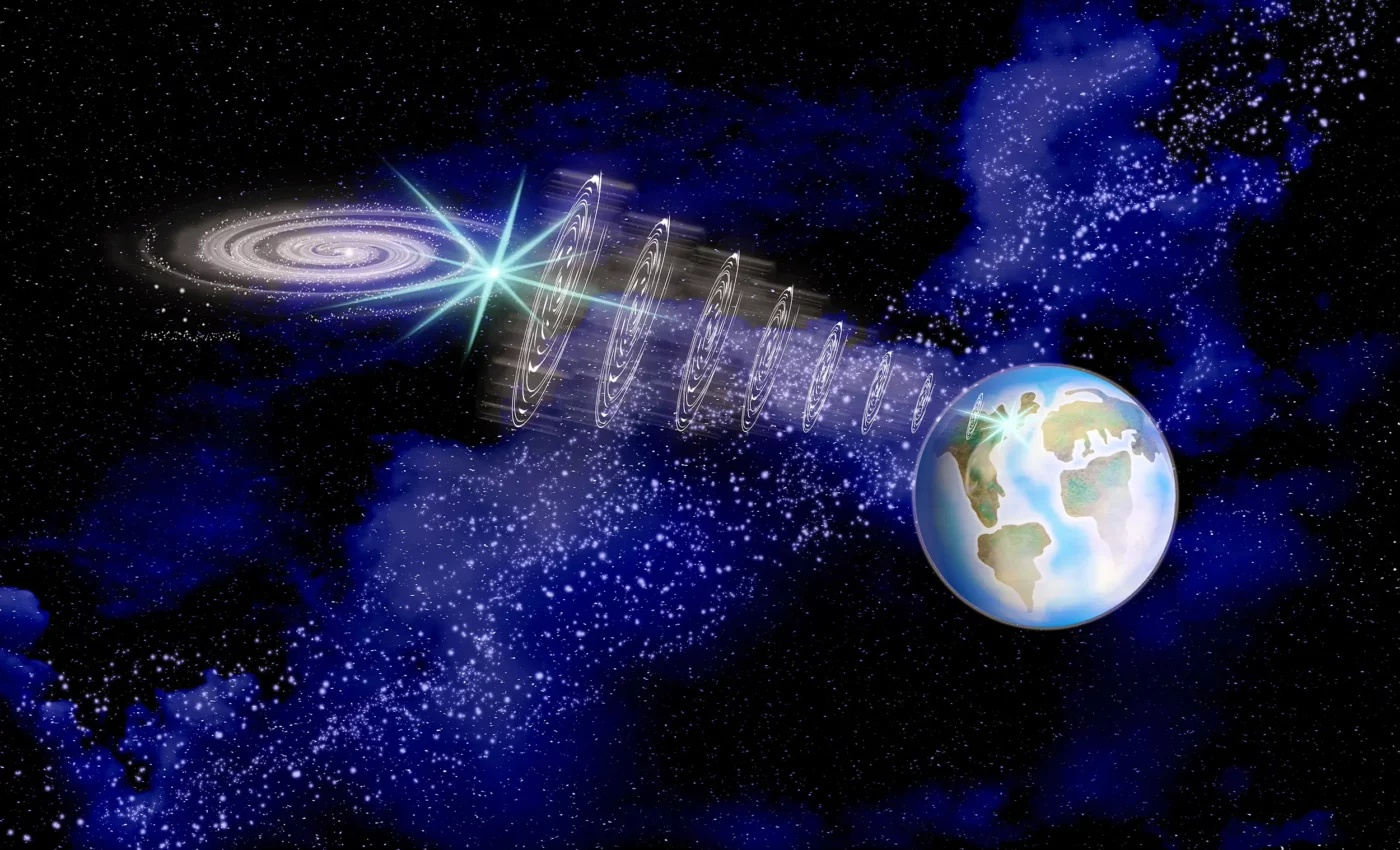 Unknown radio burst traveled through space for 8 billion years to reach Earth