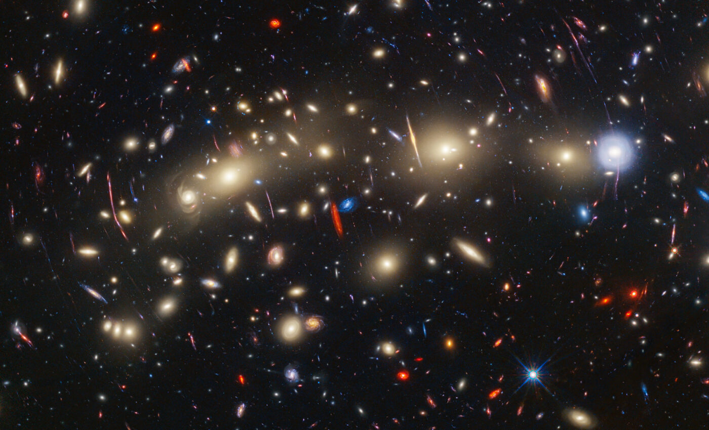 Most colorful image of the universe ever taken shows beautiful cosmic collision