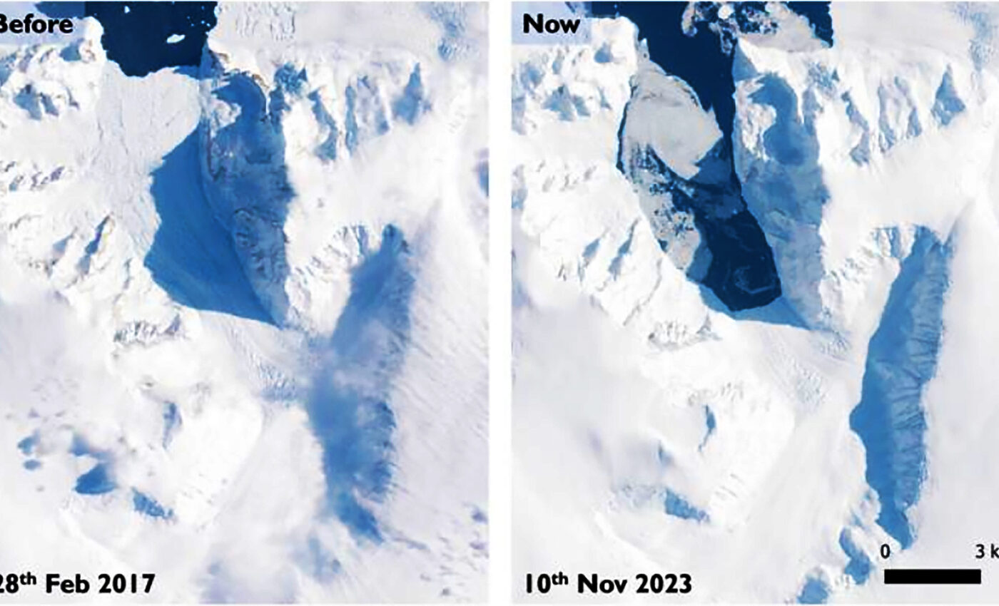 Cadman Glacier is losing 2.1 billion tons of ice melting into the ocean each year