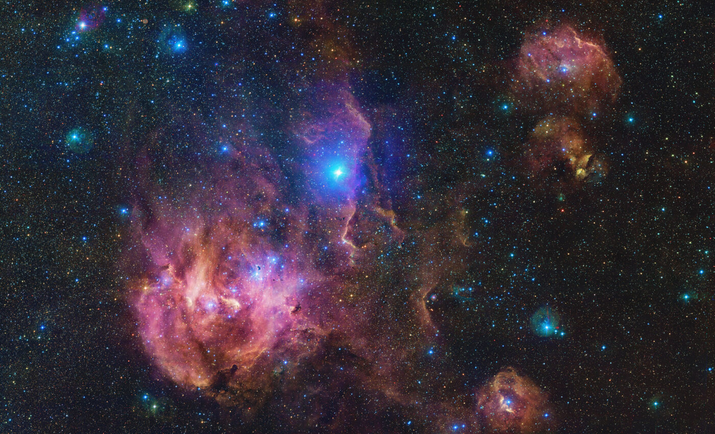 The "Running Chicken Nebula" captured just in time for your holiday feast