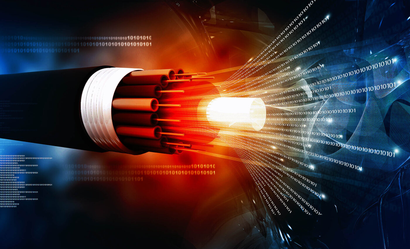 Internet data transmission speed record set by scientists using optical cables