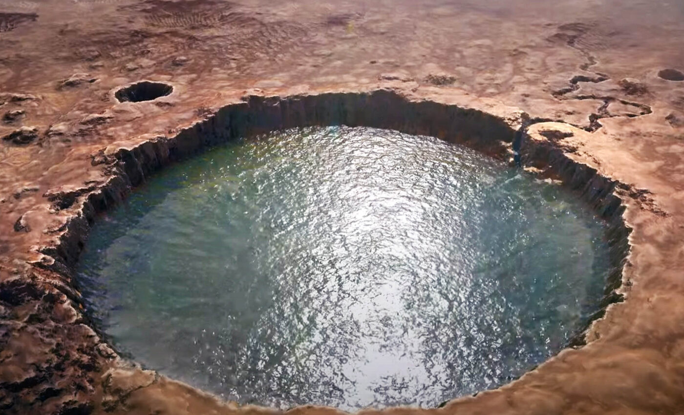 Perseverance rover samples a rock that once sat at the bottom of a Martian lake