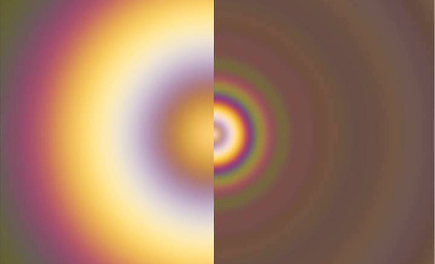 Rare "glory lights" rainbow effect seen on an exoplanet for the first time, baffling scientists