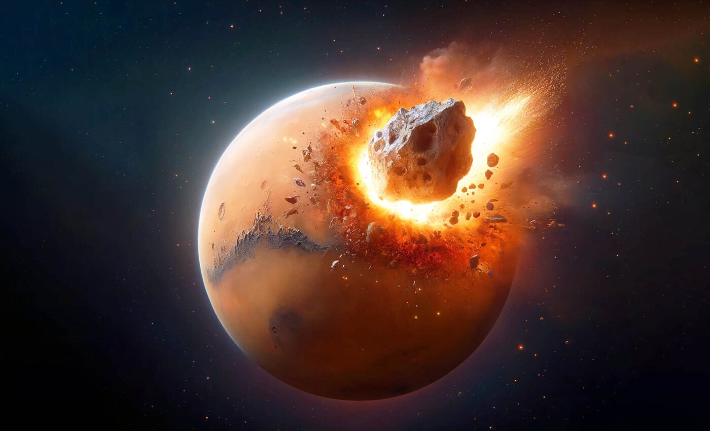 Asteroid debris from NASA's successful DART mission may strike Mars