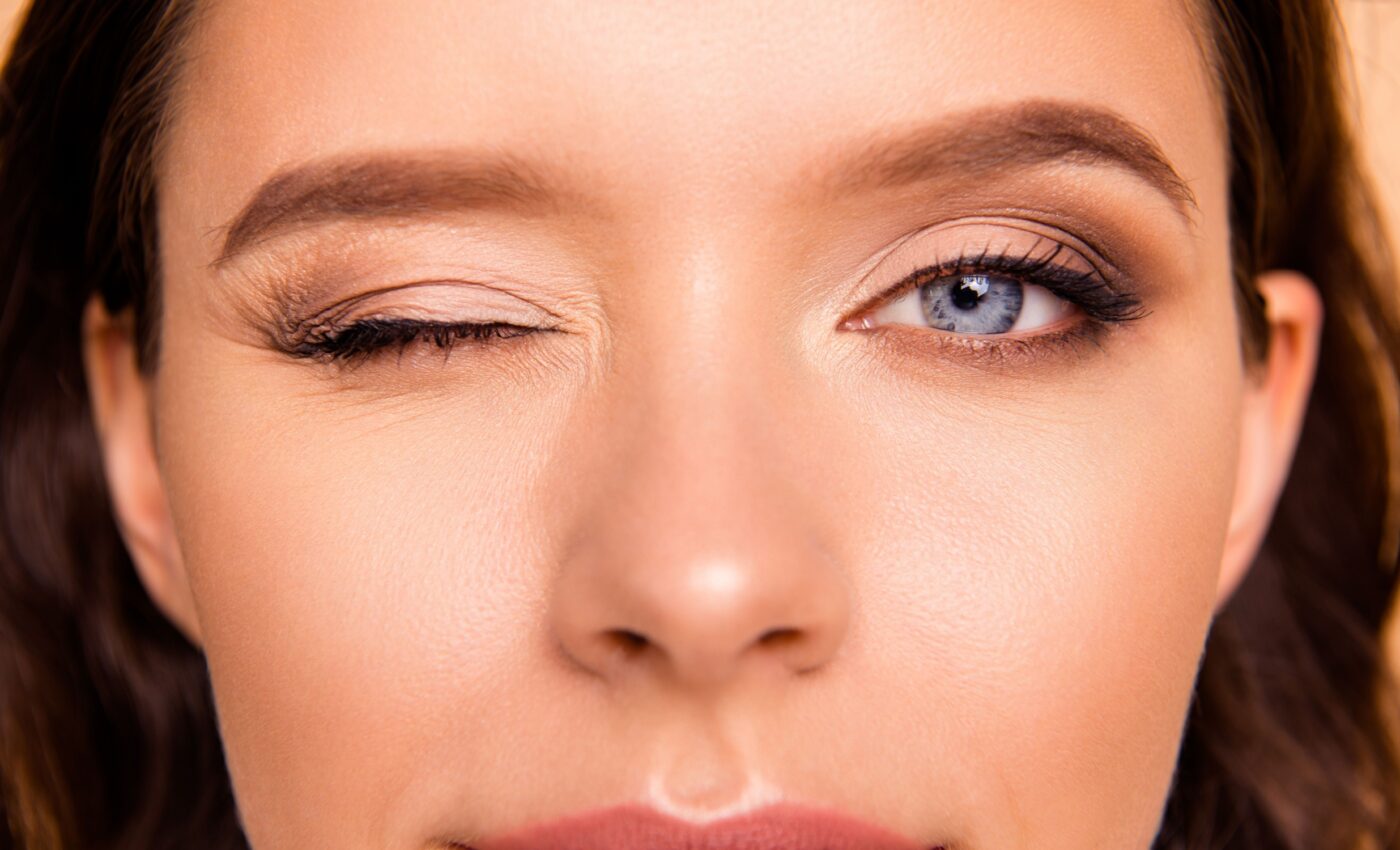 Blinking plays a crucial role in vision and human perception