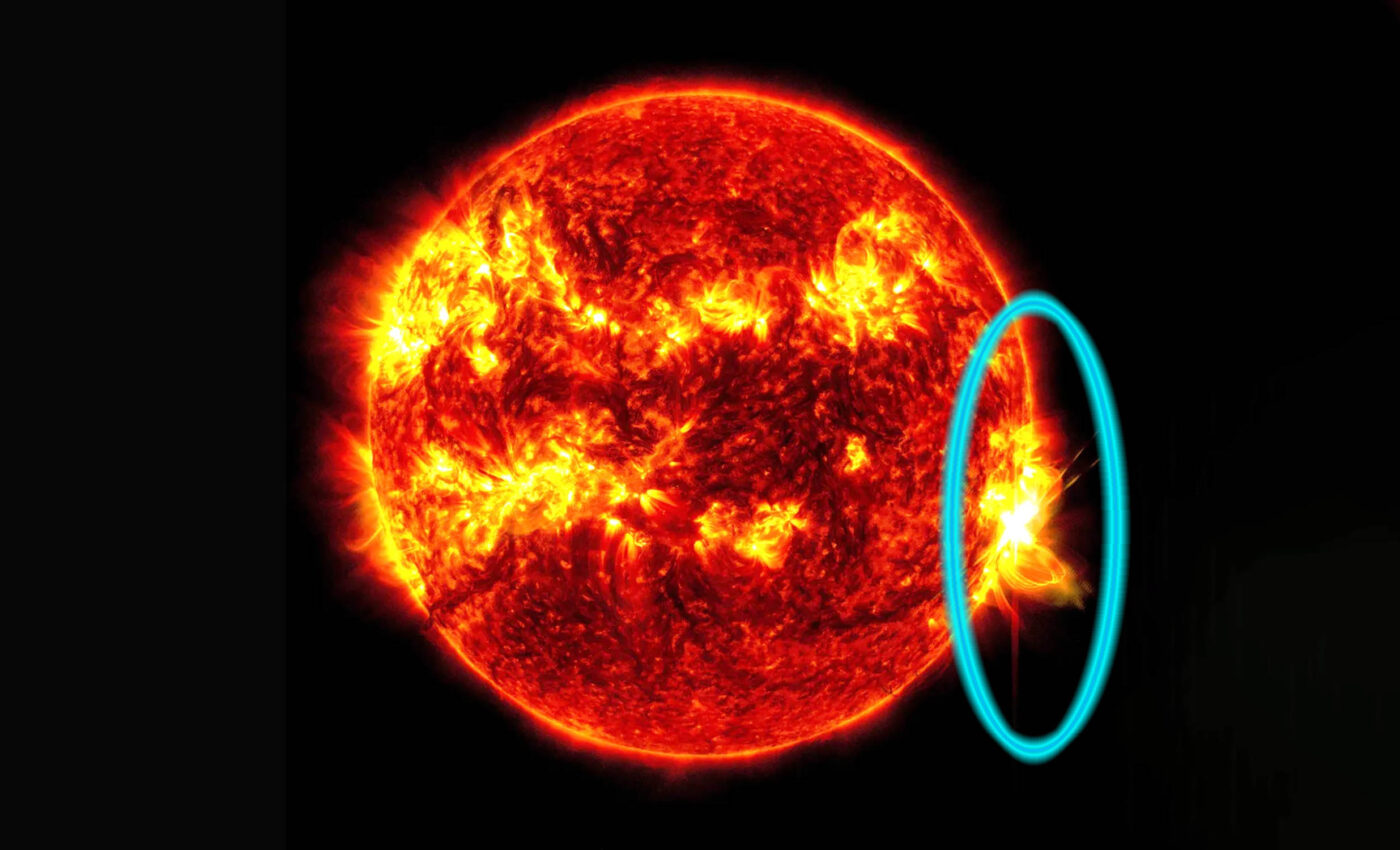 Biggest solar flare since 2019 erupted today along with more radio blackouts
