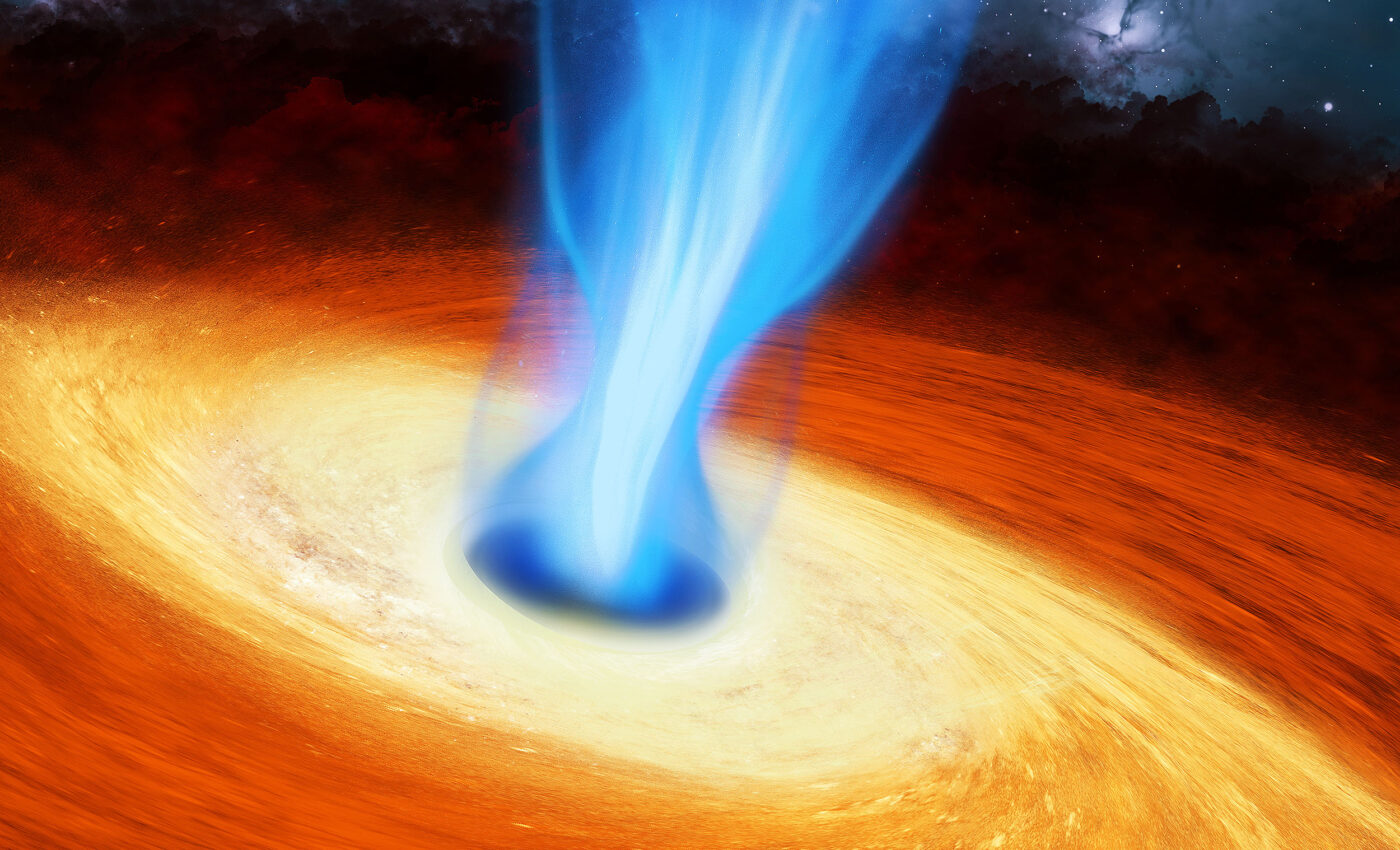 Black hole "waterfall" discovery proves Einstein right again
