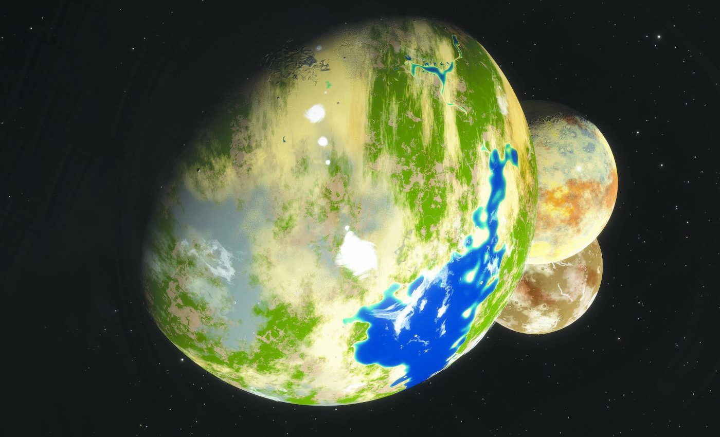 Discovering habitable ‘water worlds’ using quantum technology