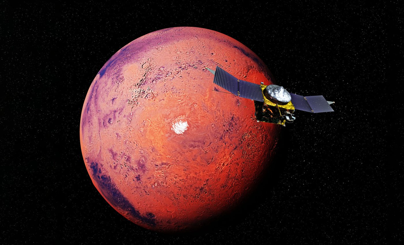 Huge amount of water frost "unexpectedly" found on Mars' volcanoes