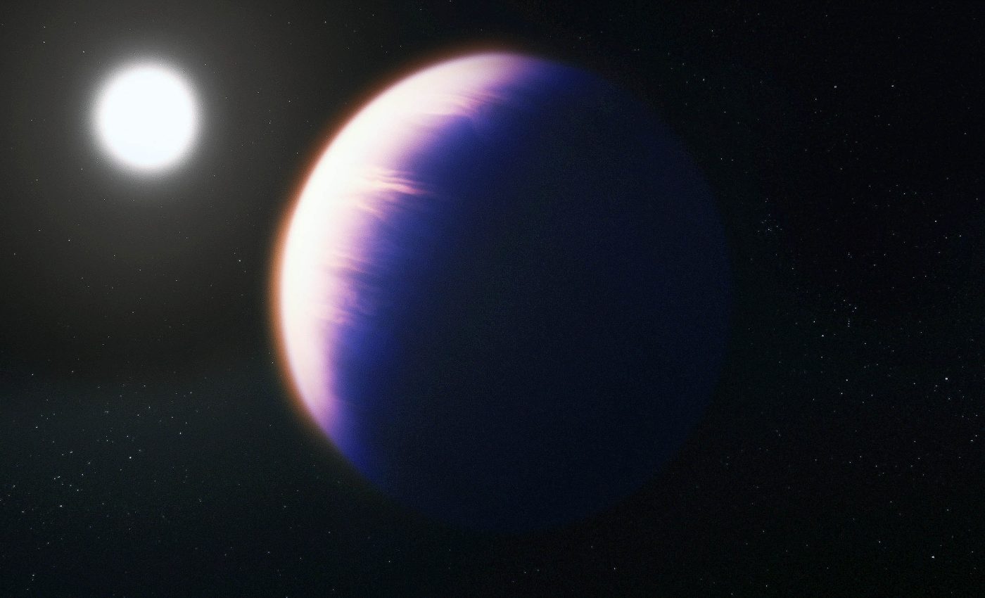 'Morning' and 'evening' detected on an exoplanet, WASP-39b, for the first time