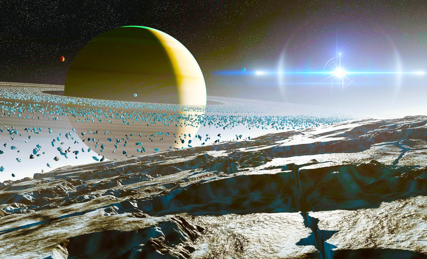 Life could survive near the surface of Europa and Enceladus
