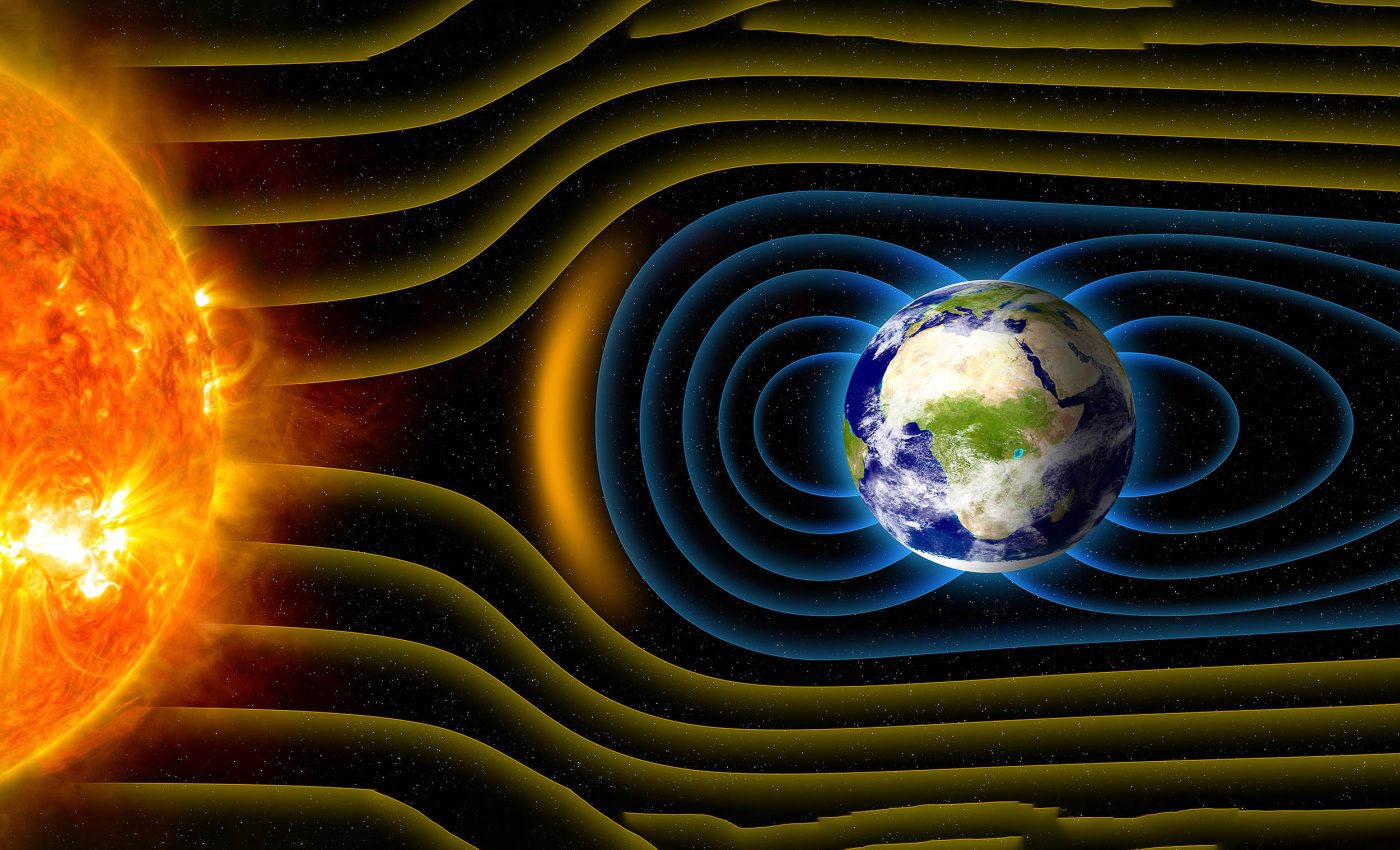 Earth's magnetic field dances a never-ending waltz with the solar wind