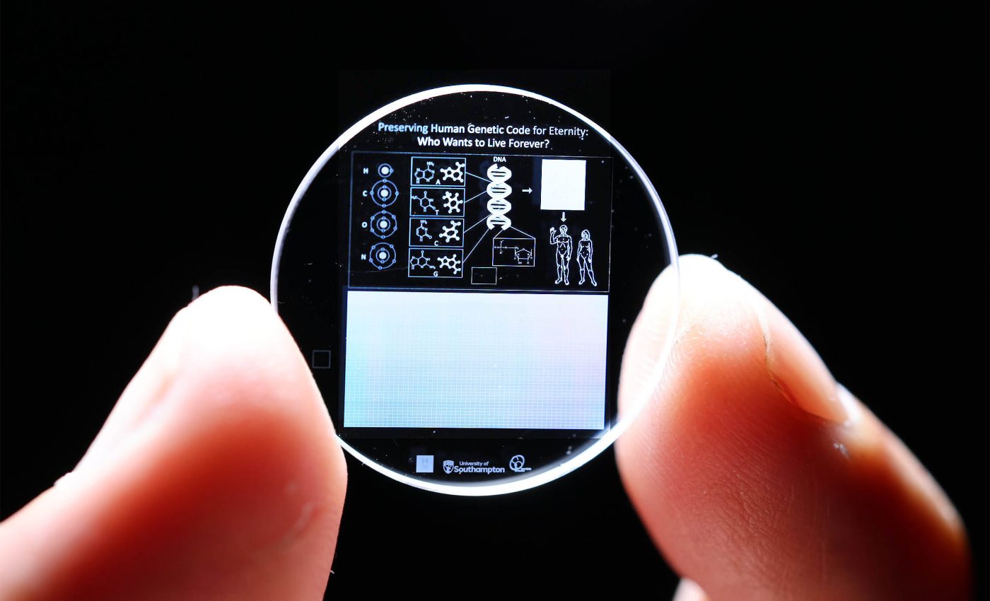 New 'memory crystal' data storage will preserve information for billions of years
