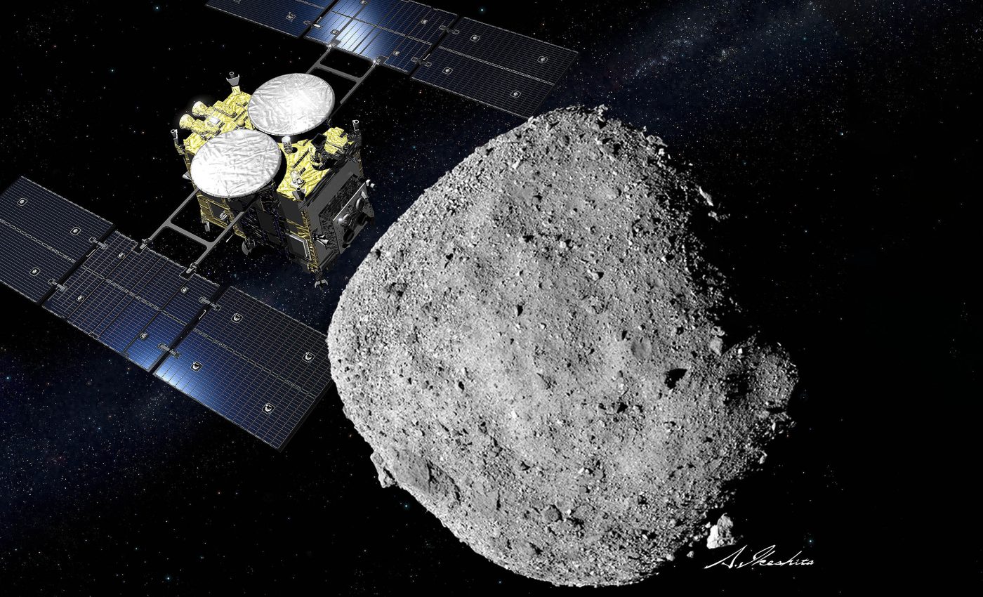 Asteroid Ryugu has unexpected 'family ties' near Jupiter