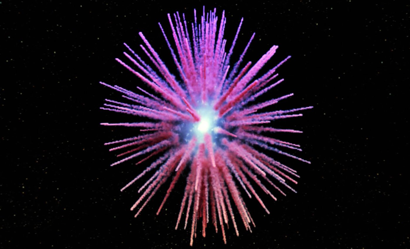 Cosmic dandelion supernova left a 'zombie star' at its center