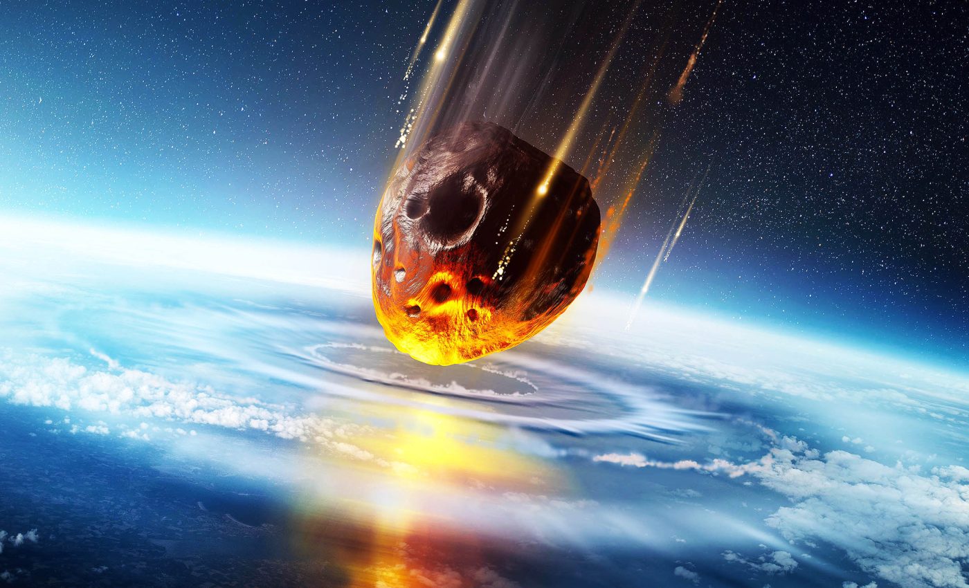 Two massive asteroids may have killed the dinosaurs, not just one