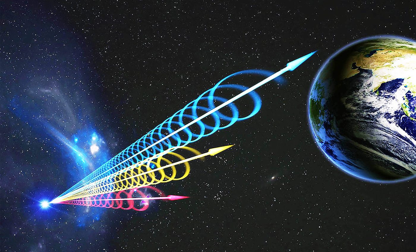 Deep space radio burst reaches Earth after an 8 billion year journey