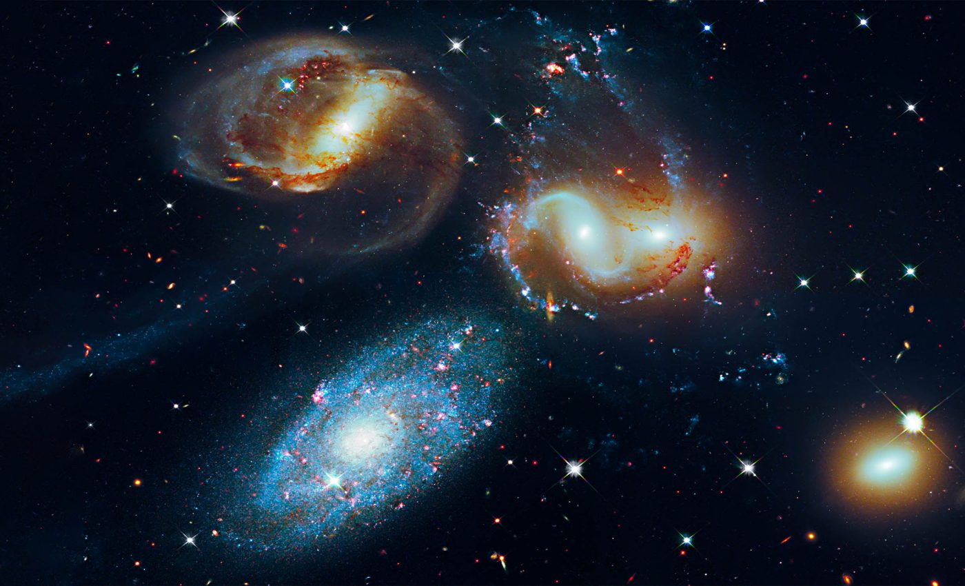 Galaxies colliding at 2 million miles per hour observed in unprecedented detail