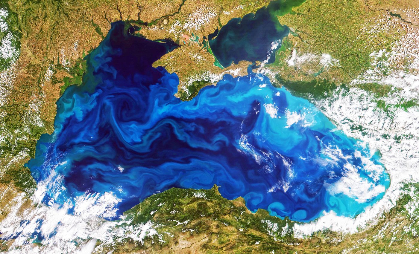 Earth's oceans are rapidly changing colors, and humans are directly to blame