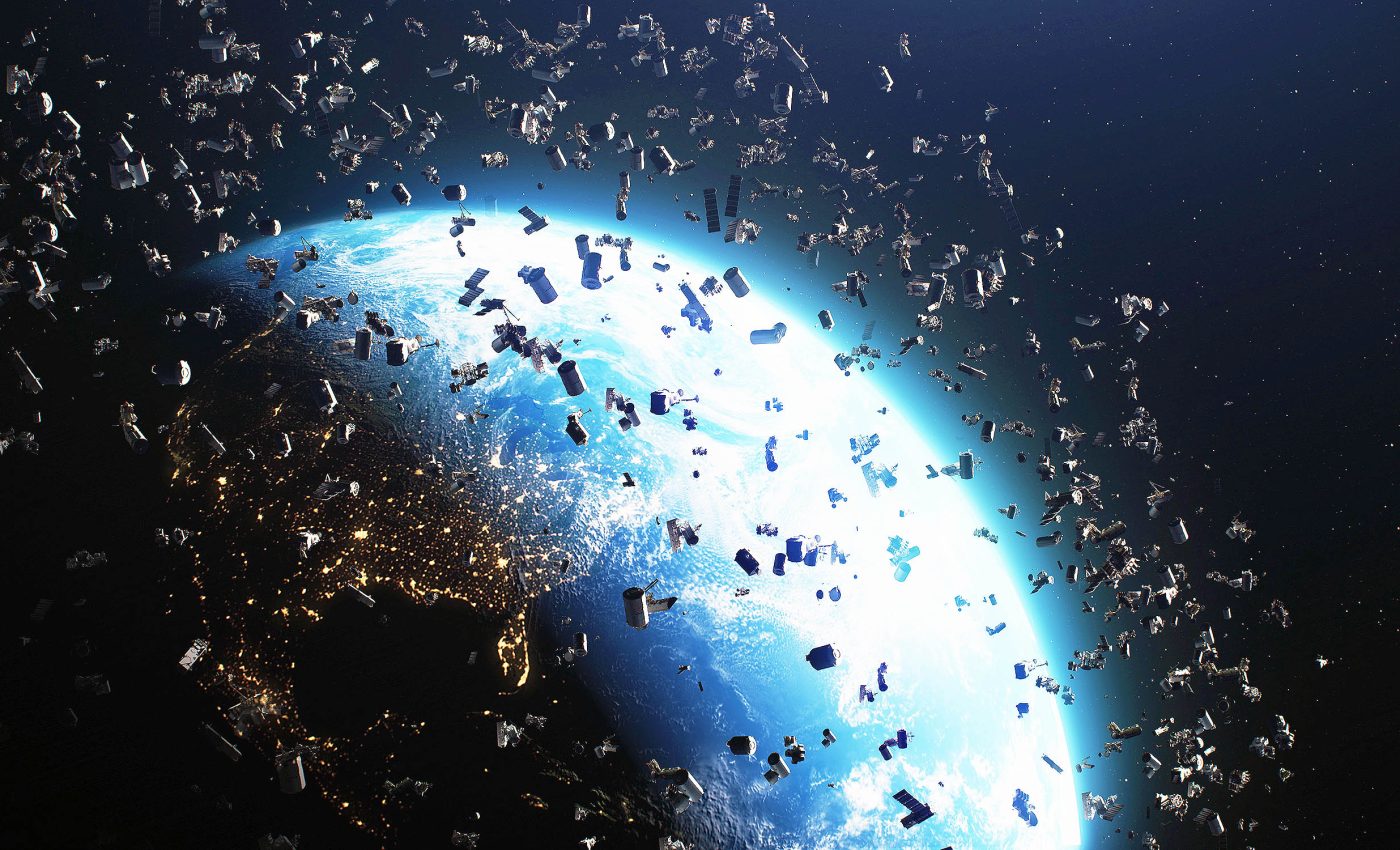 Space trash in low-Earth orbit threatens the global internet and astronaut missions