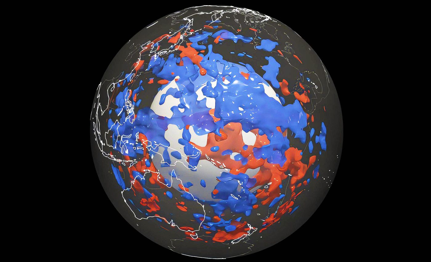 "Sunken worlds" discovered under the Pacific ocean in Earth's mantle