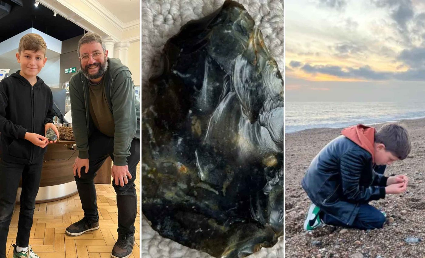 Rare 60,000-year-old axe found by 9-year-old boy
