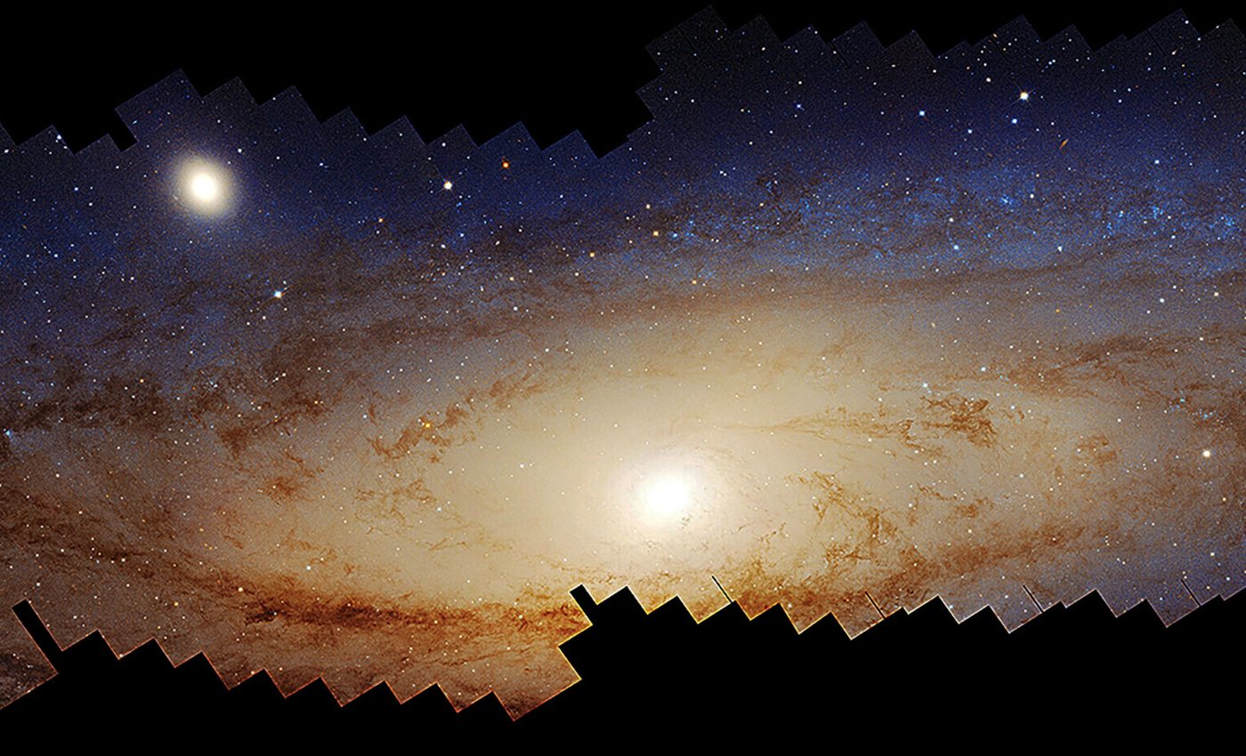 Hubble's new masterpiece took 10 years and captured 200 million stars in Andromeda