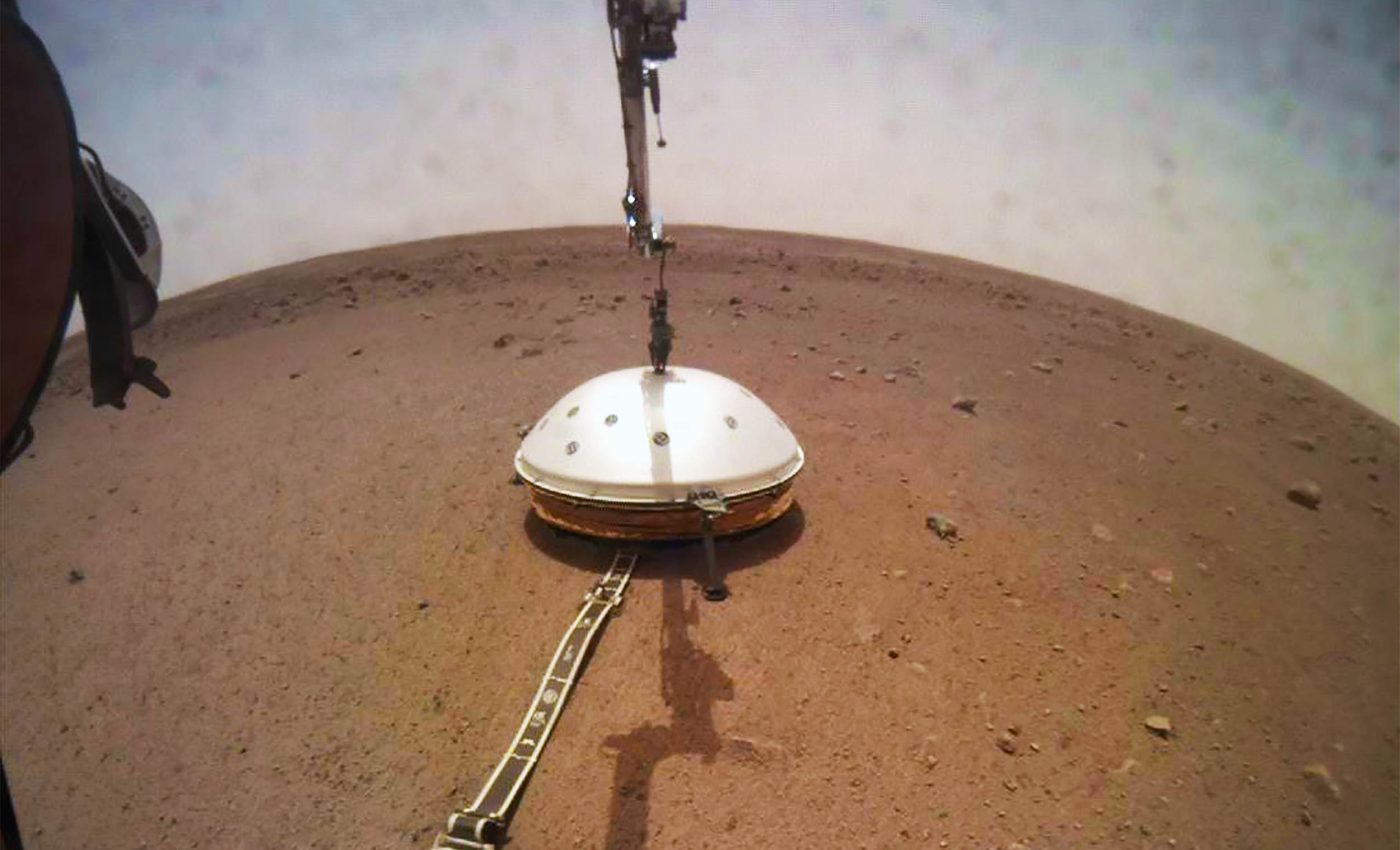 Two Mars spacecraft teamed up with AI to find a fresh impact crater on the surface