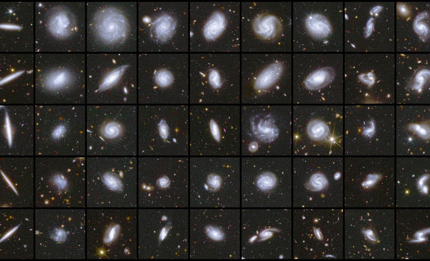26 million galaxies captured in vivid deep field photos in just one week