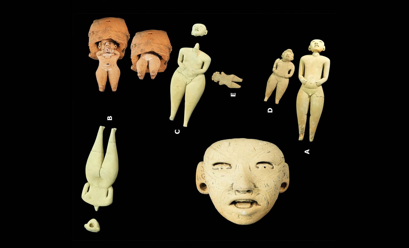 Archaeologists find ancient clay puppets with detachable heads that 'resemble modern toy dolls'