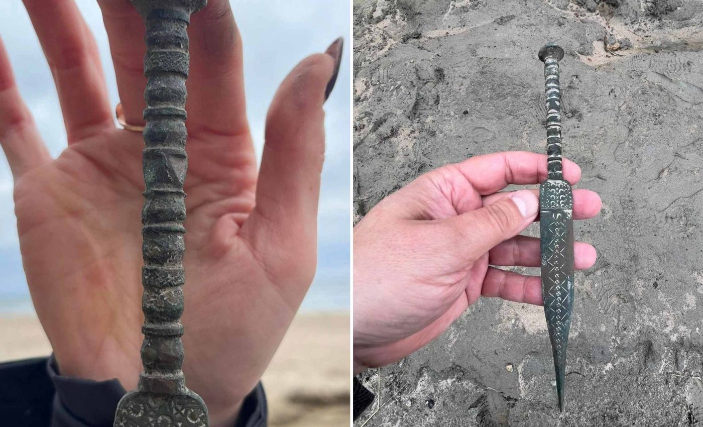 Metal detectors find a 2,500-year-old dagger that opens a new window on history