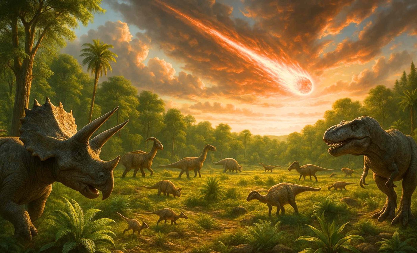 Study claims that dinosaurs thrived until the asteroid hit, debunking decades of accepted beliefs