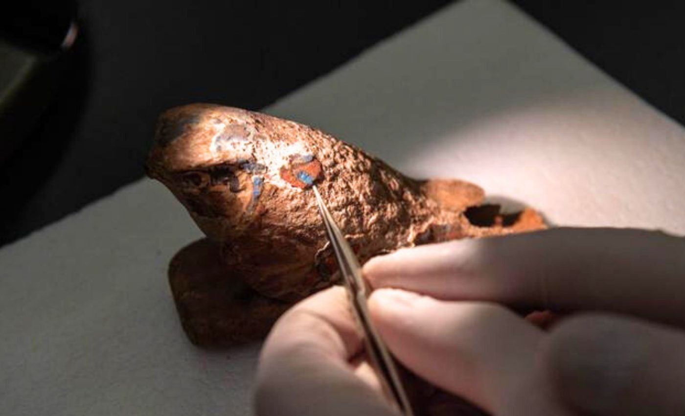 Egyptian blue pigment recreated after 100 years